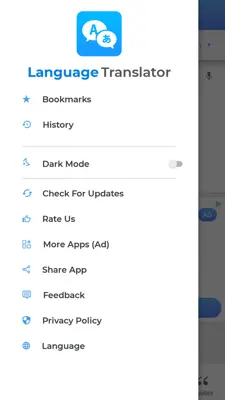 Translate Language Translator android App screenshot 1